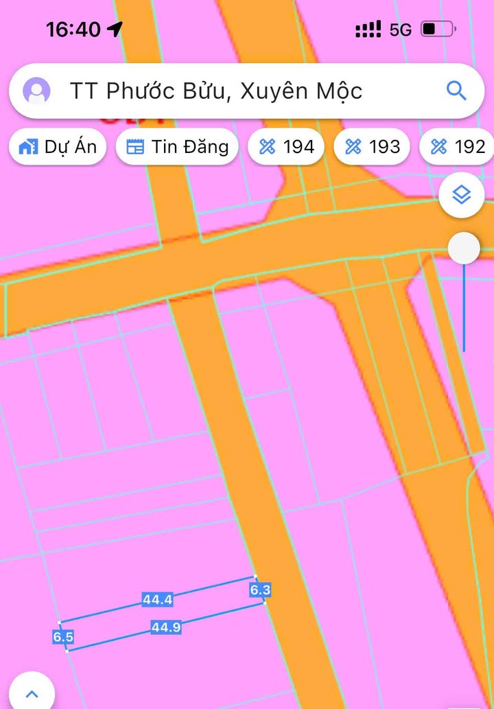 Đất nở hậu 281m² tại Phước Bửu - Giá chỉ 2.1 tỷ - Cơ hội đầu tư tuyệt vời!