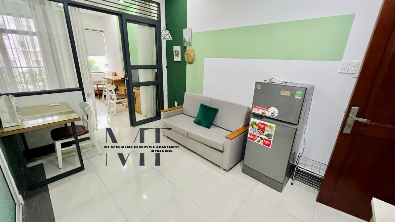 Căn hộ 1 phòng ngủ cho thuê tại Thảo Điền, Quận 2 - Chỉ 12 triệu/tháng!