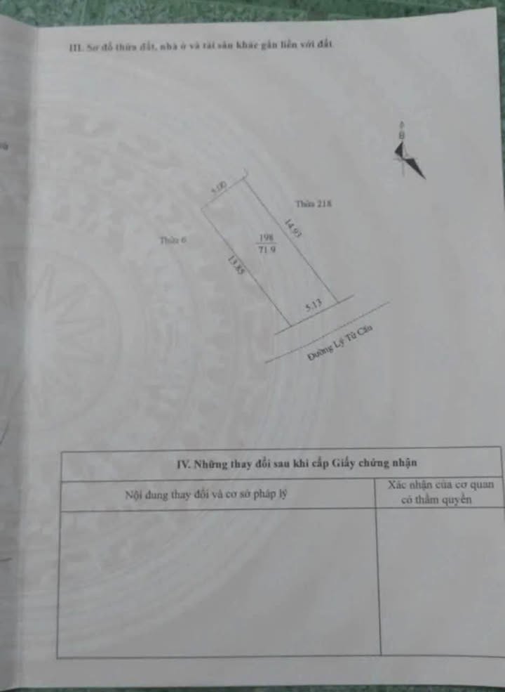 Lô đất mặt đường Lý Tử Cấu, Tứ Minh, 72m² giá 2.6 tỷ - Đường rộng, gần chợ Cẩm Khê!