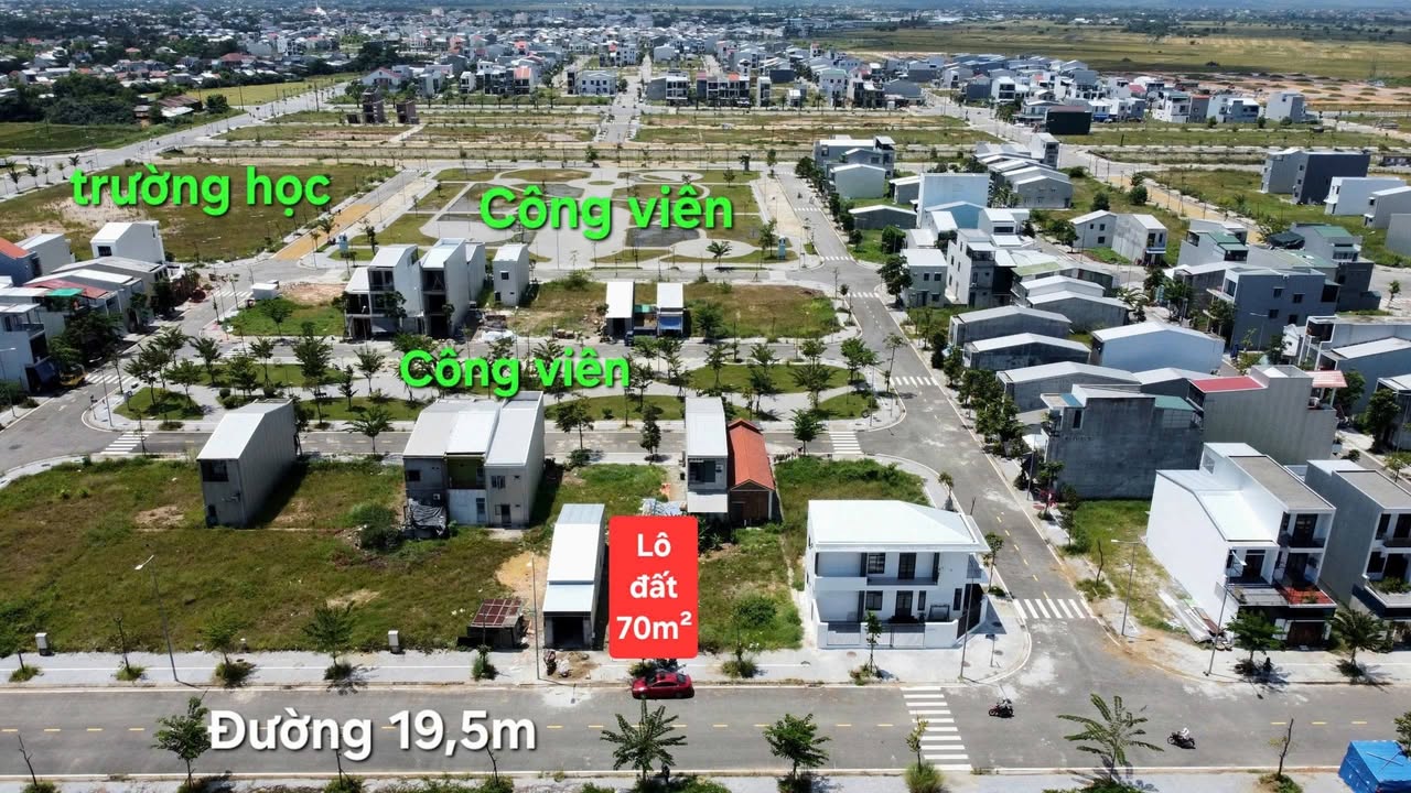 Đất nền Hương Sơ Huế 70m² giá 1.39 tỷ - Vị trí đắc địa, giao thông thuận lợi!