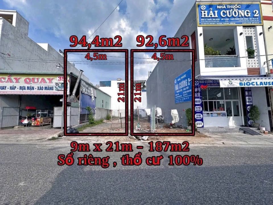 Đất liền kề mặt tiền kinh doanh hẻm 179 Nguyễn Văn Tiên 187m² giá 7.5 tỷ - Tiềm năng sinh lời cao!