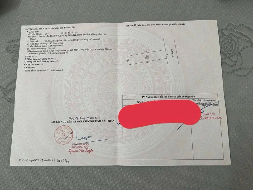 Đất nền Dĩnh Kế, Bắc Giang 95m² - Đầu tư sinh lời bền vững!