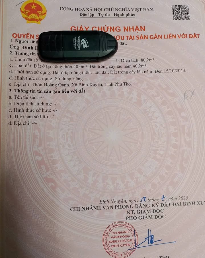 Đất nền Hương Sơn 80m² giá 1.1 tỷ - Đầu tư sinh lời ngay!