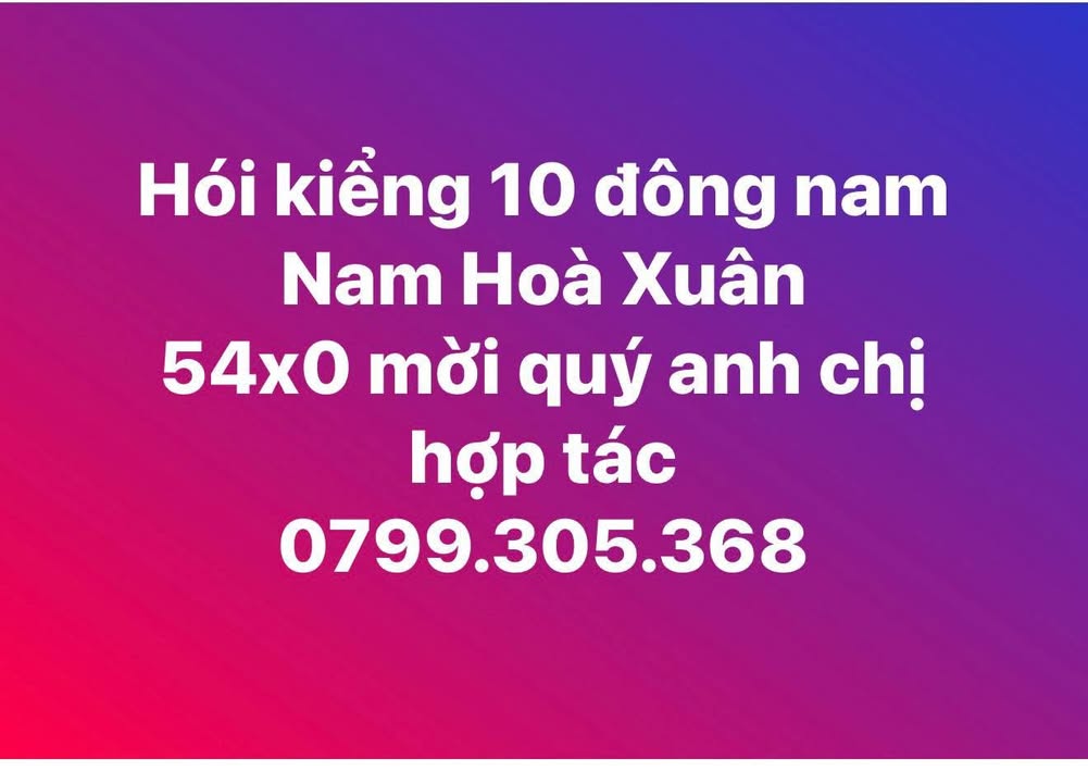 Đất nền Nam Hòa Xuân Đà Nẵng 105m² giá thỏa thuận - Vị trí đẹp, giao thông thuận lợi!
