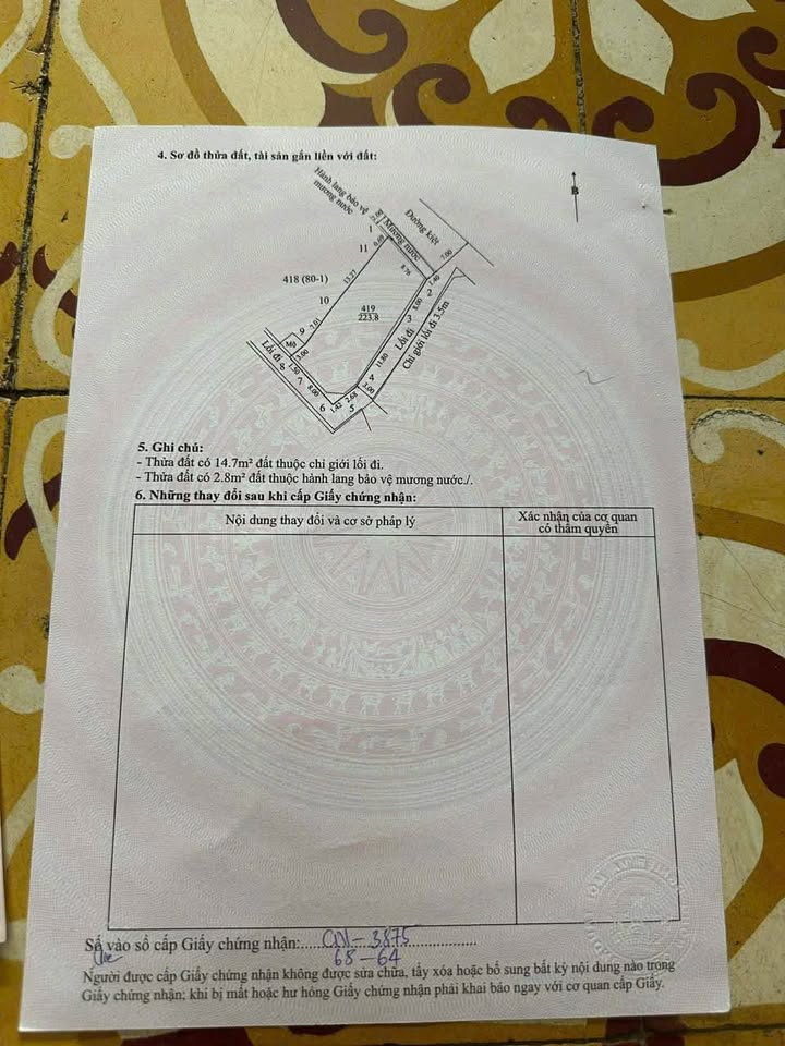 Đất nền 3 mặt tiền Võ Quang Hải, Thủy Xuân, 223m² - Giá chỉ từ 22 triệu/m²!