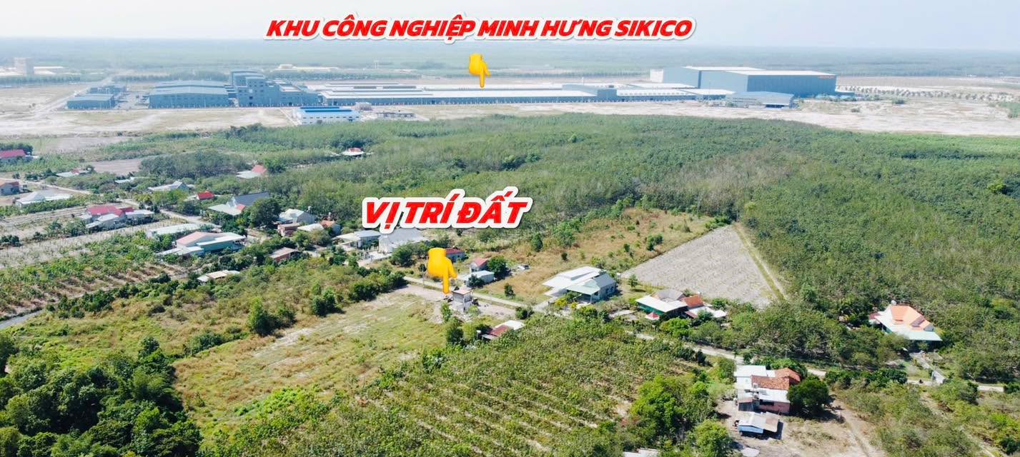 Đất nền Chơn Thành 540m² sát KCN Minh Hưng - Sikico - Giá tốt nhất thị trường!