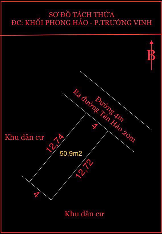 Đất Hưng Hòa 51m² giá 900 triệu - Sát công viên Hồ điều hòa 2