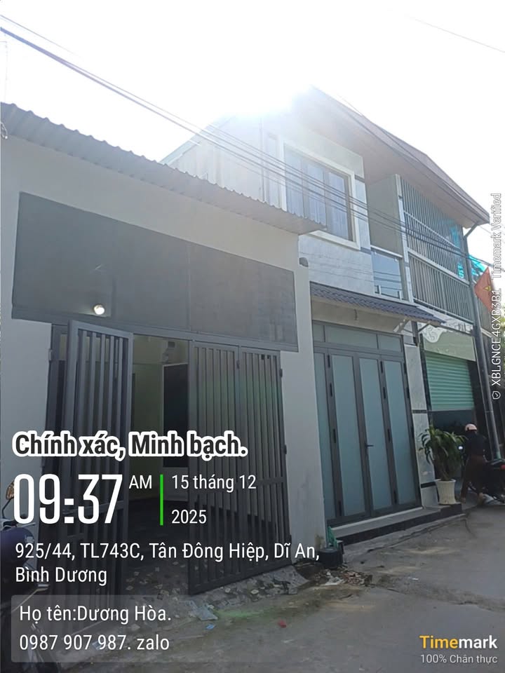 Nhà riêng tại Tân Đông Hiệp, Dĩ An, 92m² giá 1.999 tỷ - Dễ dàng di chuyển và tiện nghi!