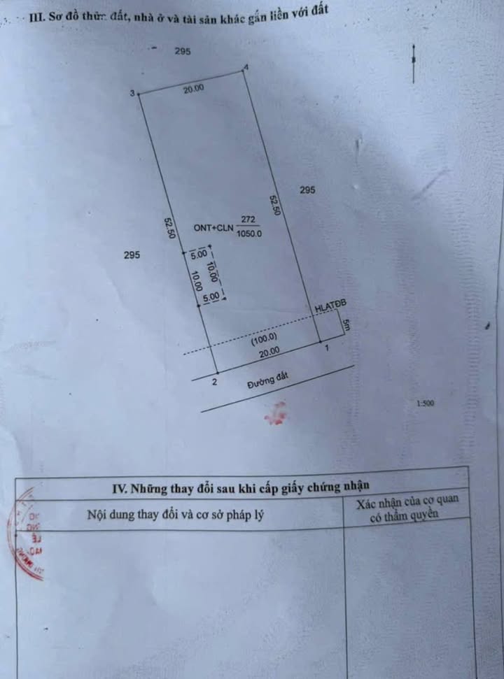 Đất thổ cư Định Hiệp Dầu Tiếng 1000m² giá 1 tỷ - Cơ hội đầu tư tuyệt vời!