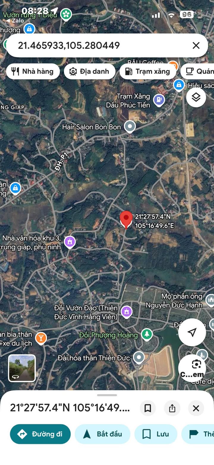 Đất nền Phù Ninh 105m² giá 300 triệu - Sổ đỏ chính chủ, ô tô vào thoải mái!