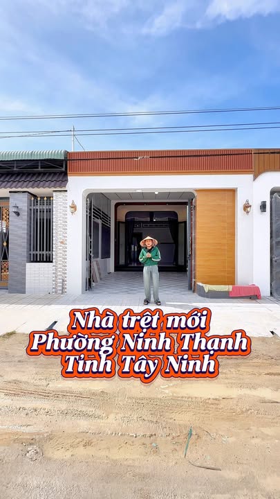 Nhà phố Ninh Thạnh Tây Ninh 160m² giá 1.55 tỷ - Thiết kế hiện đại, tặng nội thất!
