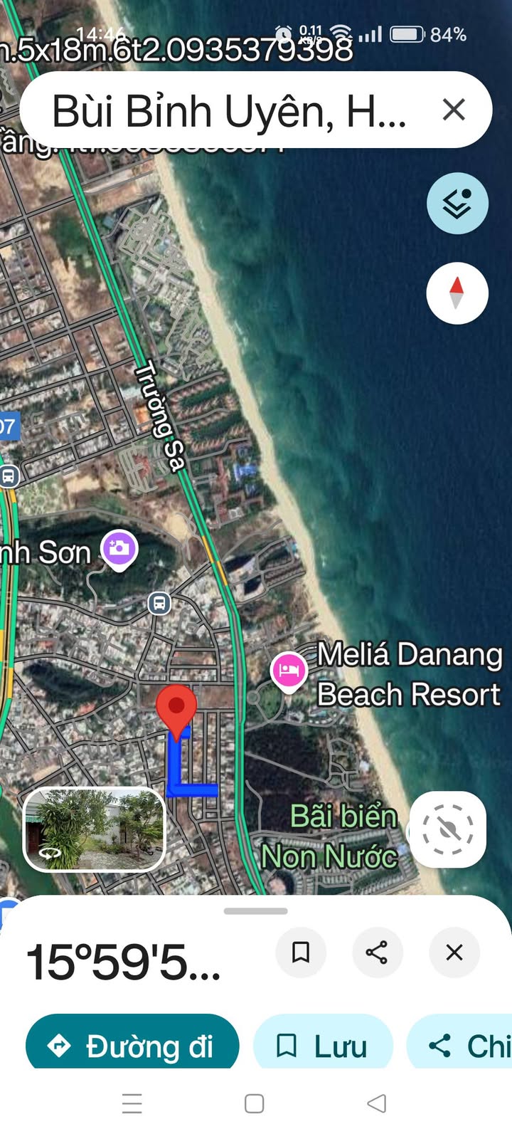 Đất nền Bùi Bỉnh Uyên Đà Nẵng 100m² giá 4.5 tỷ - Sổ hồng chính chủ!