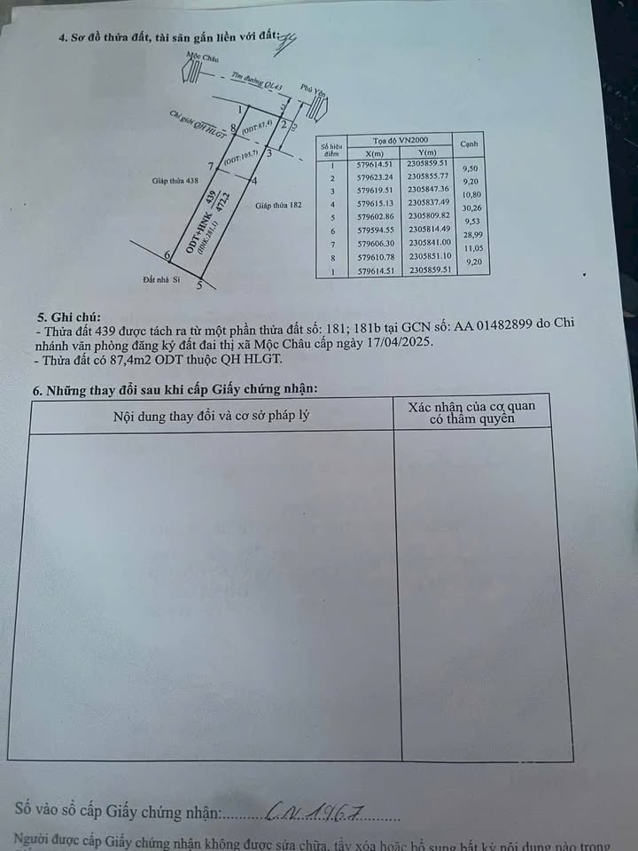Đất nền Mộc Châu 472m² giá thỏa thuận - Pháp lý rõ ràng, thuận tiện kinh doanh!