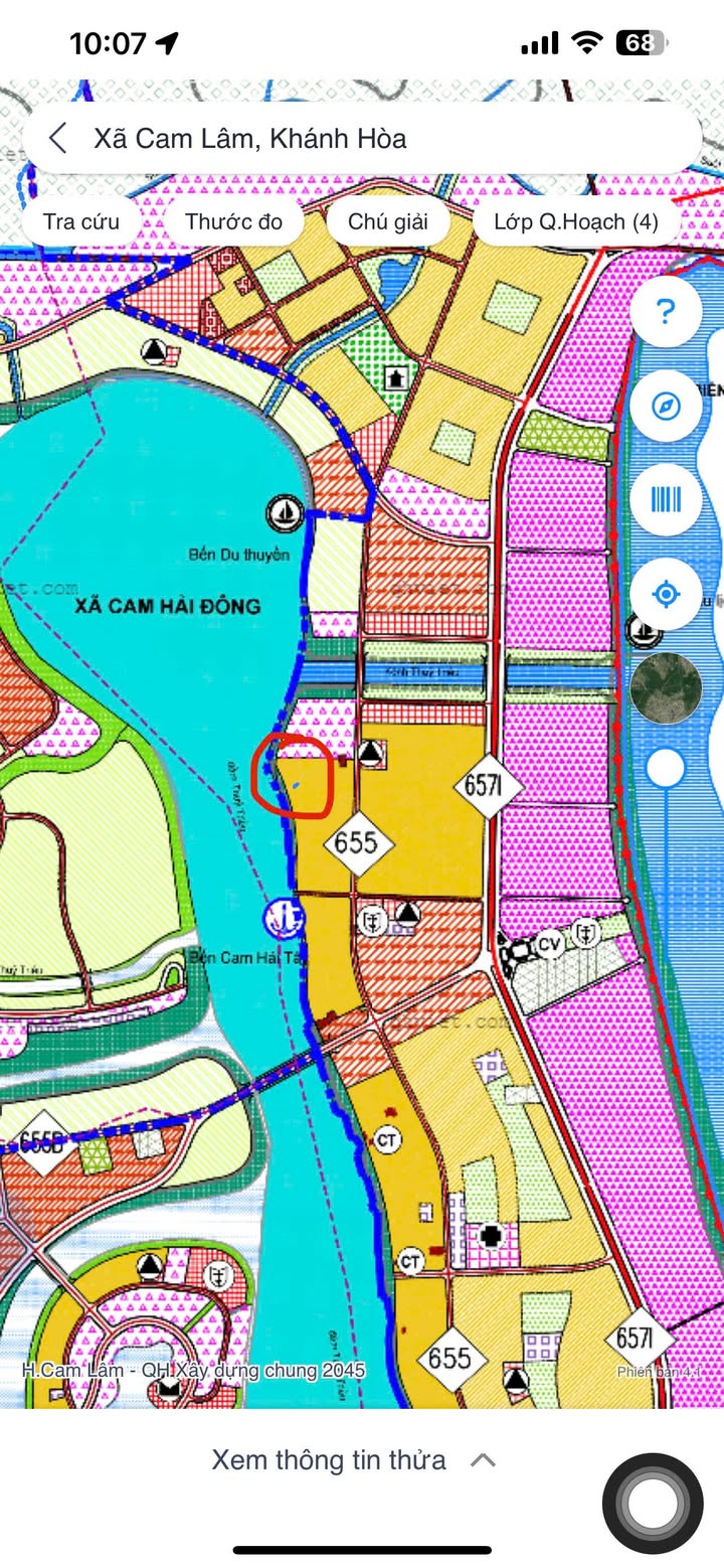 Đất Cam Hải Đông 122m² giá 3 tỷ - Gần Đầm Thủy Triều và Biển Bãi Dài!