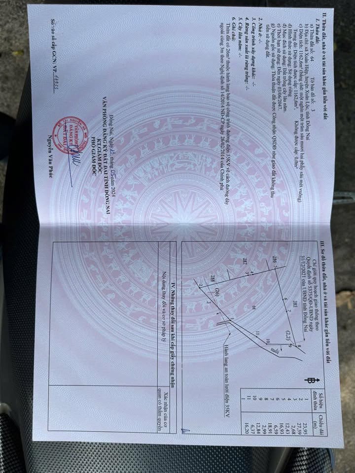 Đất nền Xuân Hiệp 1162m² giá 1 tỷ - Cơ hội đầu tư tuyệt vời!