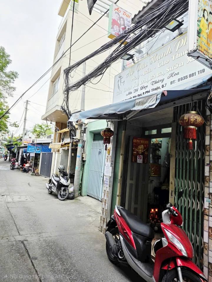 Nhà phố Hẻm 88 Nguyễn Văn Quỳ, Quận 7, 24.8m² giá 3.69 tỷ - Đầu tư sinh lời hấp dẫn!