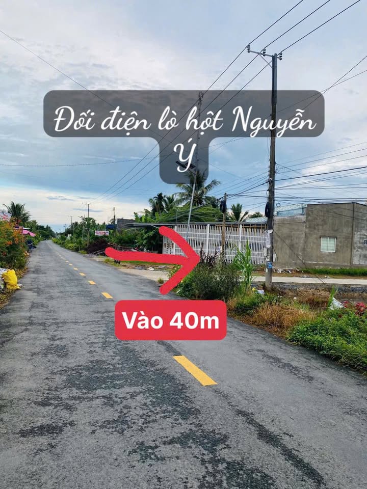 Đất nền mặt tiền đường bê tông Nhị Long 260m² giá 400 triệu - Thương lượng ngay!