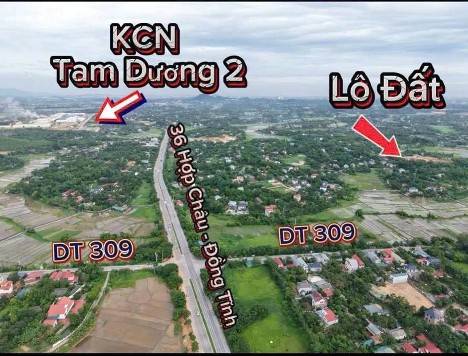 Đất thổ cư 150m² tại Tam Quan, Vĩnh Phúc - Chỉ 400 triệu, hai mặt tiền đẹp!