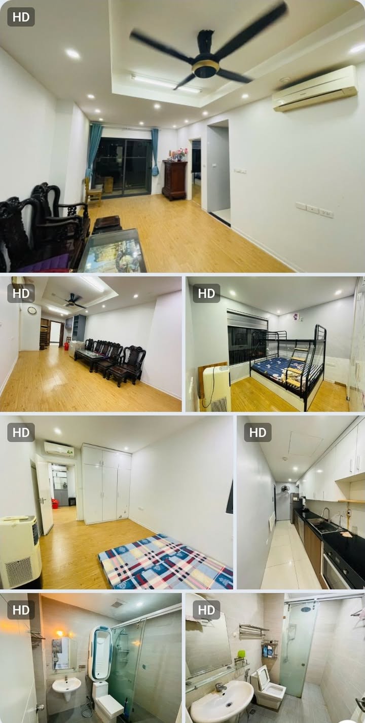 Chung cư GoldSilk Complex Vạn Phúc 80m² giá 14.5 triệu - Nội thất đầy đủ, vào ở ngay!