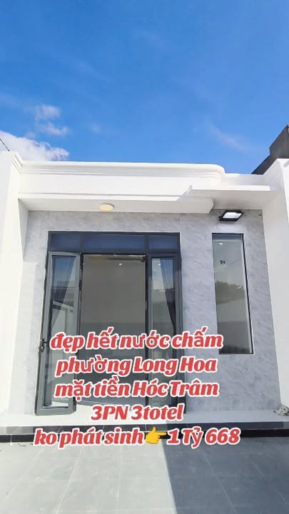 Nhà đẹp mặt tiền đường Hóc Trâm 190m² giá 1.668 tỷ - Kiến trúc hiện đại, kết hợp ở và kinh doanh!