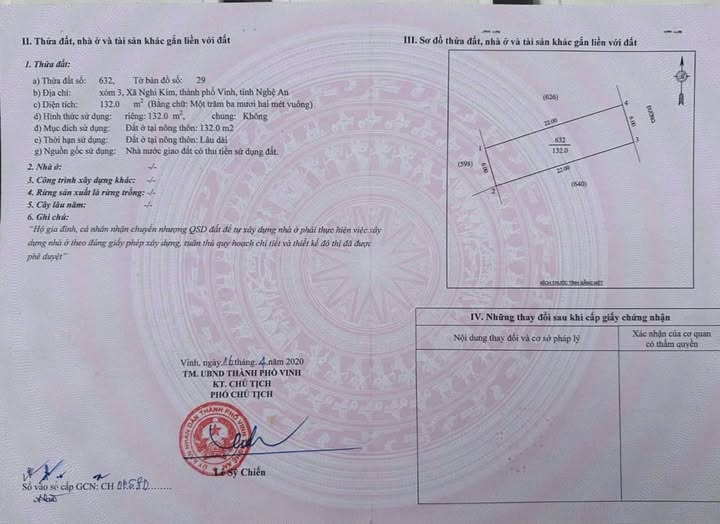 Đất nền mặt đường Hồng Liễu, Nghi Kim, 132m² giá 4 tỷ - Cơ hội đầu tư tốt!