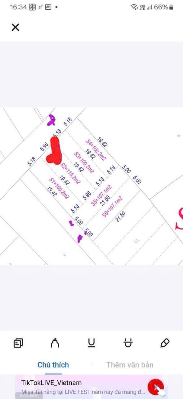 Đất nền xóm 1 Phúc Thọ, Vinh 115.2m² giá 1.8 tỷ - Đường thông thoáng, vị trí đẹp!