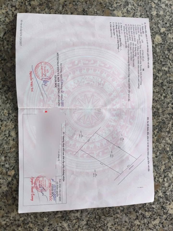 Đất nền Mỹ Thới 656m² giá thỏa thuận - Sổ đỏ chính chủ, cặp kênh thoáng mát!