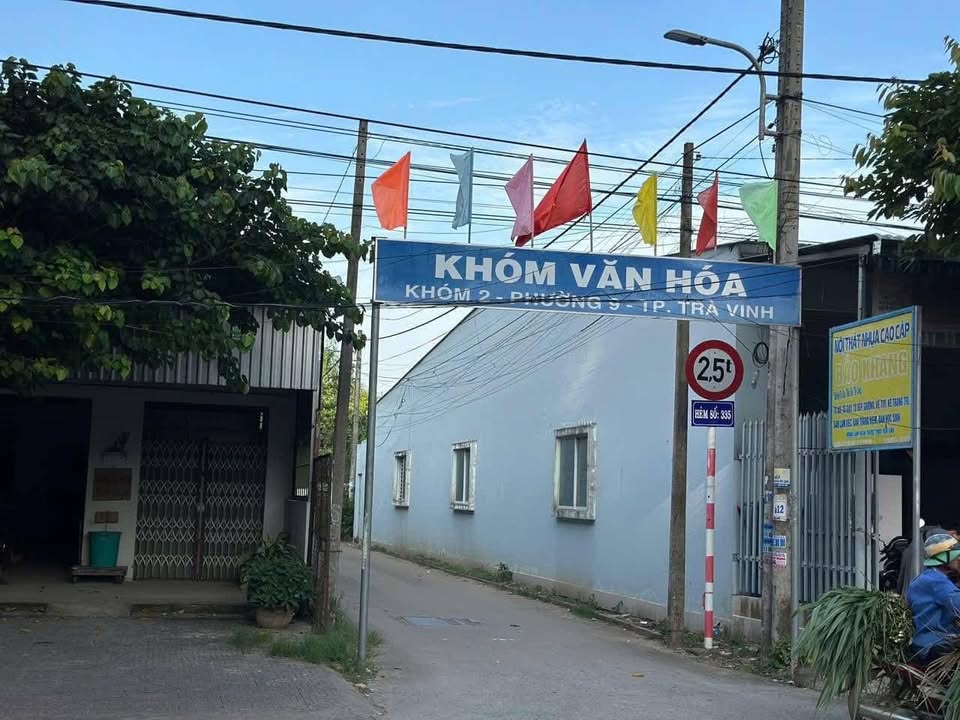 Đất thổ cư 115m² tại Trà Vinh - Mặt tiền đường lớn, giá chỉ 590 triệu!