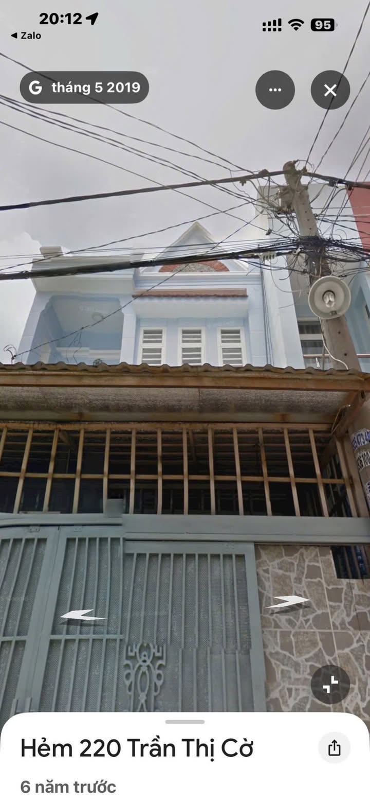 Nhà 1 Sẹt Đường Trần Thị Cờ 51m² giá 4.7 tỷ - Sẵn sàng vào ở!