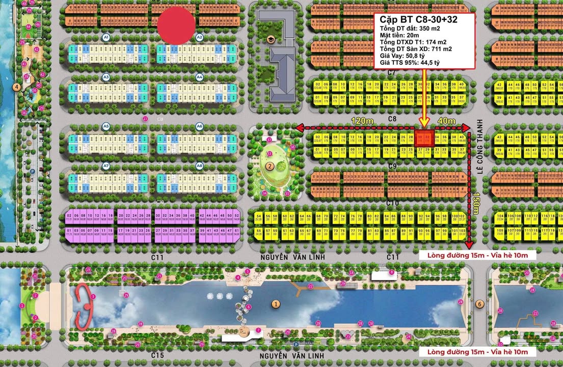 Townhouse LK Sun Phường Lam Hạ 68m² giá 5 tỷ - Cần bán gấp!