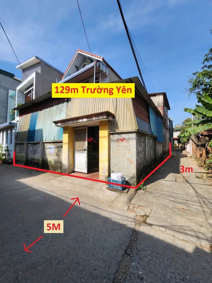 Đất lô góc Trường Yên Chương Mỹ 129m² giá 6 tỷ - Cơ hội đầu tư tuyệt vời!