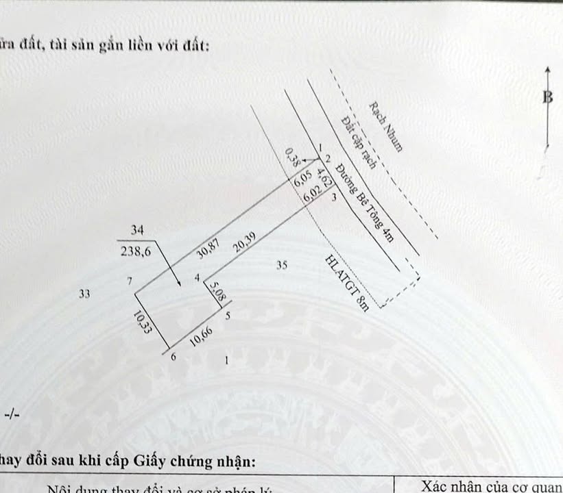 Đất nền 238m² Ô Môn Cần Thơ giá 1.05 tỷ - Gần công viên Châu Văn Liêm!