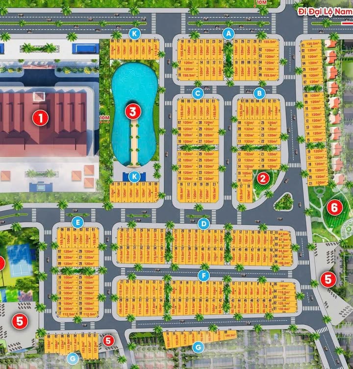 Đất dự án tại phường Đông Sơn, Thanh Hóa 104m² giá chỉ 1.2 tỷ - Cơ hội vàng đầu tư!