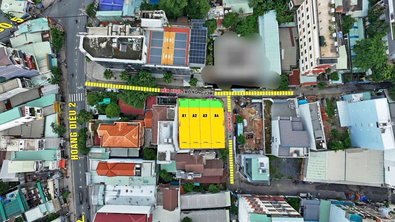 Đất nền lô góc 119m² tại Hoàng Diệu 2 - Giá 12.8 tỷ, phù hợp kinh doanh!