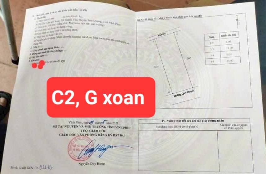 Đất đấu giá Gò Xoan, Thanh Vân 108m² giá 2.4 tỷ - Phù hợp kinh doanh và ở!