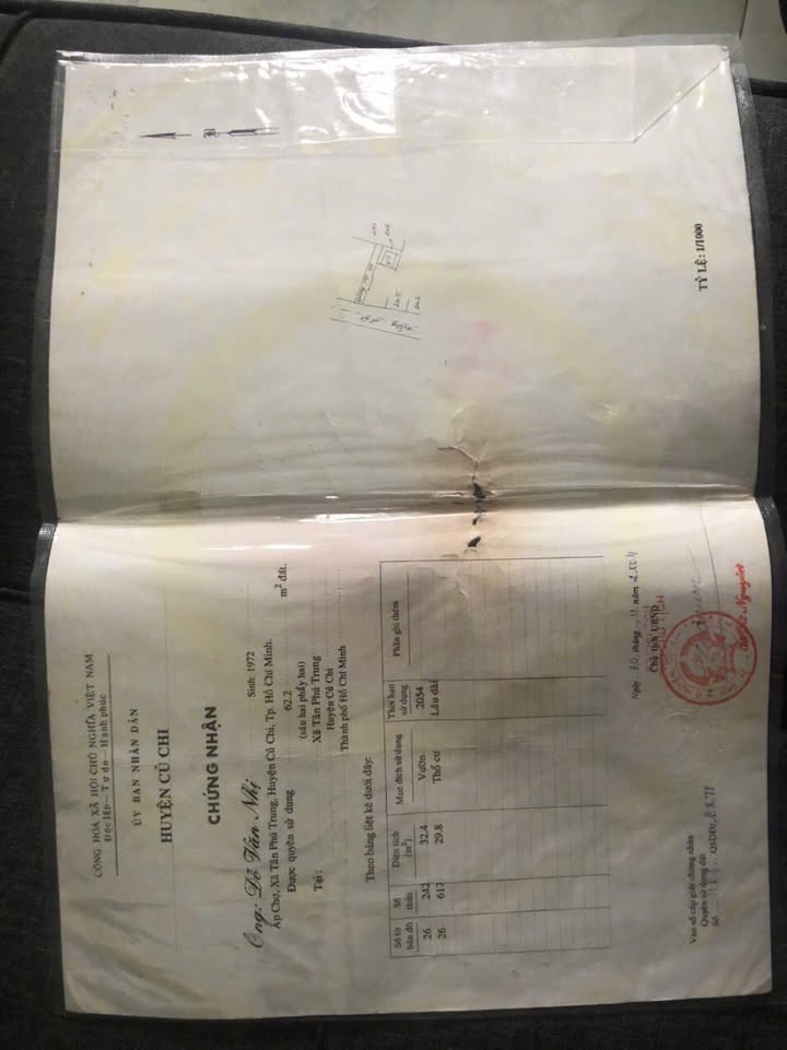 Nhà riêng Tân Phú Trung 64m² giá 1.55 tỷ - Sổ hồng chính chủ, hẻm ô tô rộng rãi!