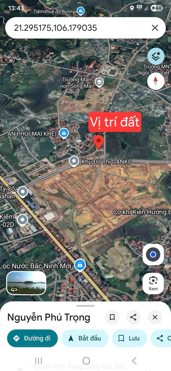 Bán lô đất An Phú - Đa Mai, Bắc Ninh 78m² giá chỉ 4 tỷ - Đầu tư sinh lời ngay!