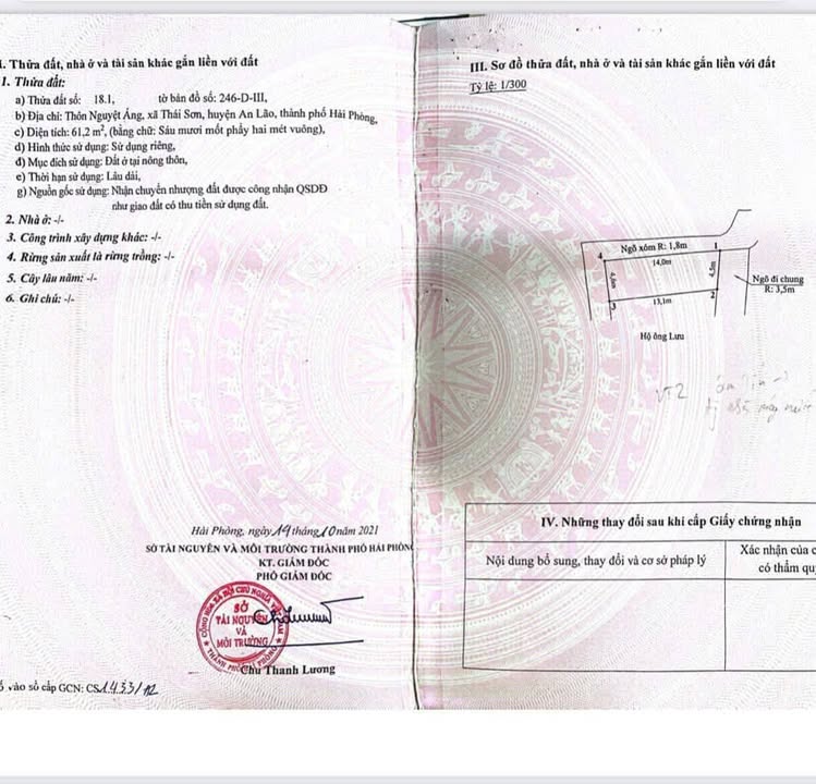 Nhà lô góc Thái Sơn 61.5m² giá 1 tỷ - Ô tô vào tận nhà!