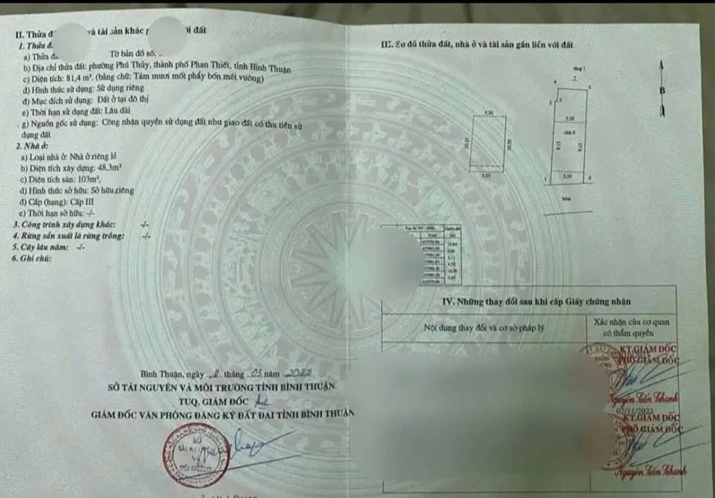 Nhà lầu hẻm ô tô P. Phú Thủy, 81.4m² giá 3.4 tỷ - Gần biển Ocean Dune!