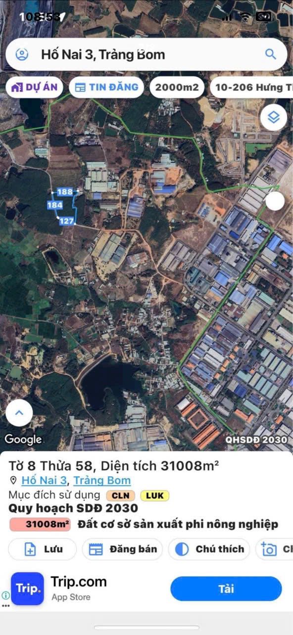 Đất SKC 31.000m² Hố Nai 3 Trảng Bom giá chỉ 2 triệu/m² - Cơ hội vàng đầu tư!