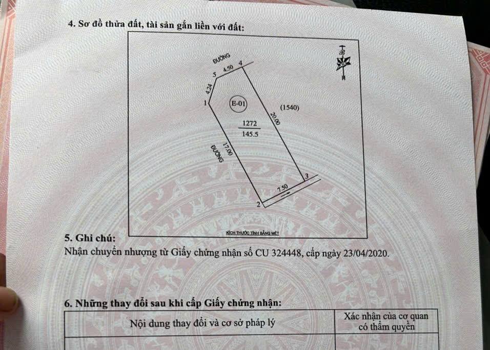 Đất nền lô góc 2 mặt tiền Hưng Đông 145m² giá 5.4 tỷ - Tiềm năng sinh lời cao!