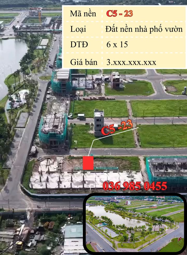 Đất nền Nam Long II Central Lake Cần Thơ 90m² giá 3.2 tỷ - Cơ hội đầu tư không thể bỏ lỡ!