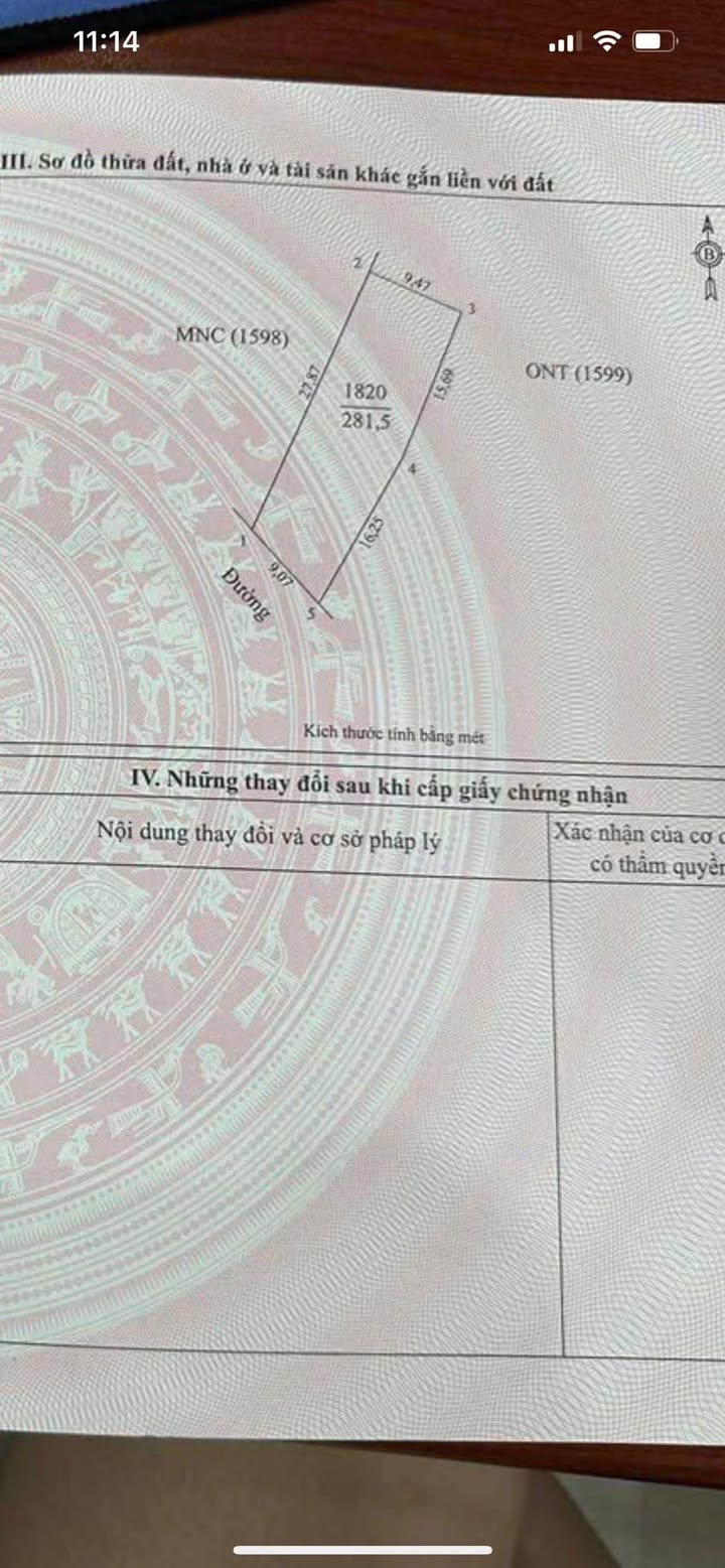 Đất nền xóm 6, xã Hưng Nghĩa, 281m² giá chỉ 1 triệu/m² - Đầu tư sinh lời ngay!