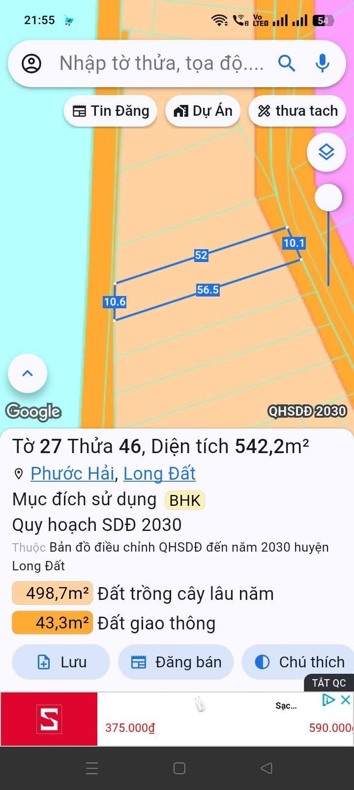 Đất nền Long Mỹ 542m² giá 1.1 tỷ - Cơ hội đầu tư hiếm có!