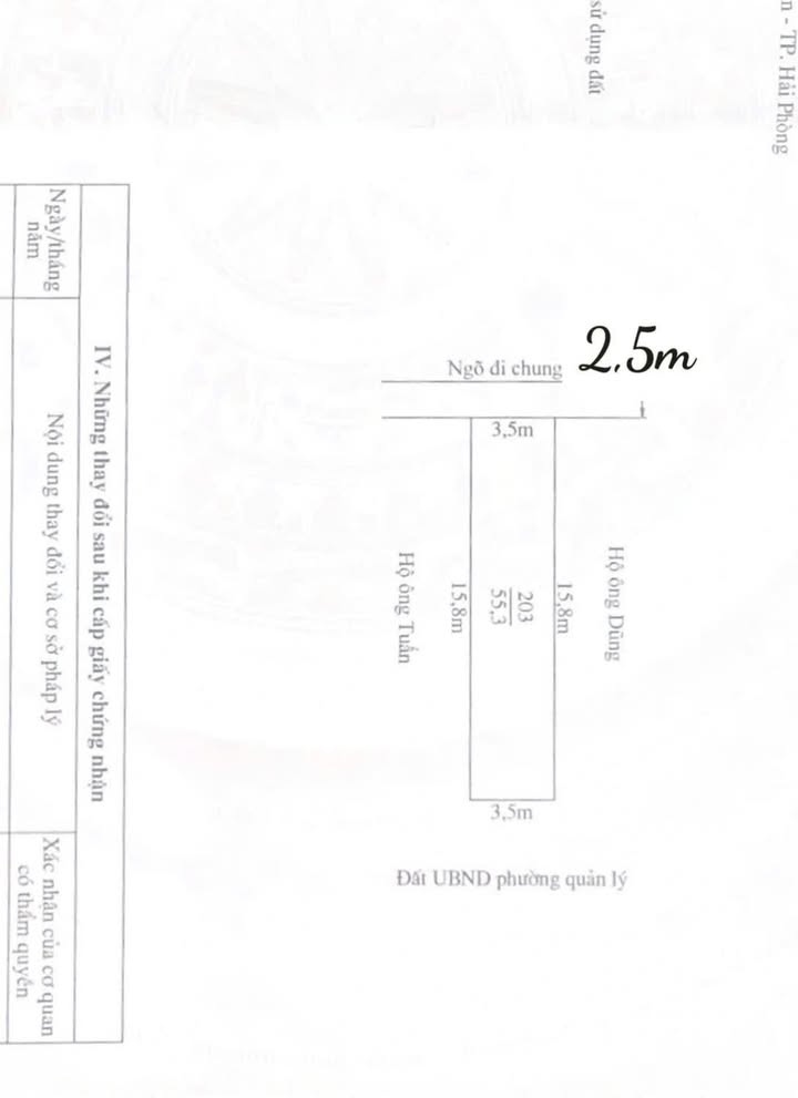 Nhà 2.5 tầng mặt ngõ Lực Hành - Hải An, 55.3m² giá 2.35 tỷ - Đầu tư sinh lời!