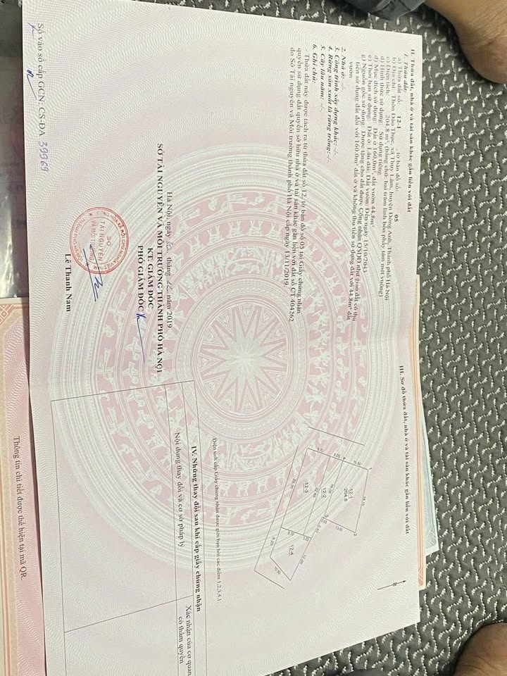 Đất Đào Thục, Thụy Lâm, Đông Anh 205m² giá 13 tỷ - Mặt tiền rộng, chia lô cực tốt!