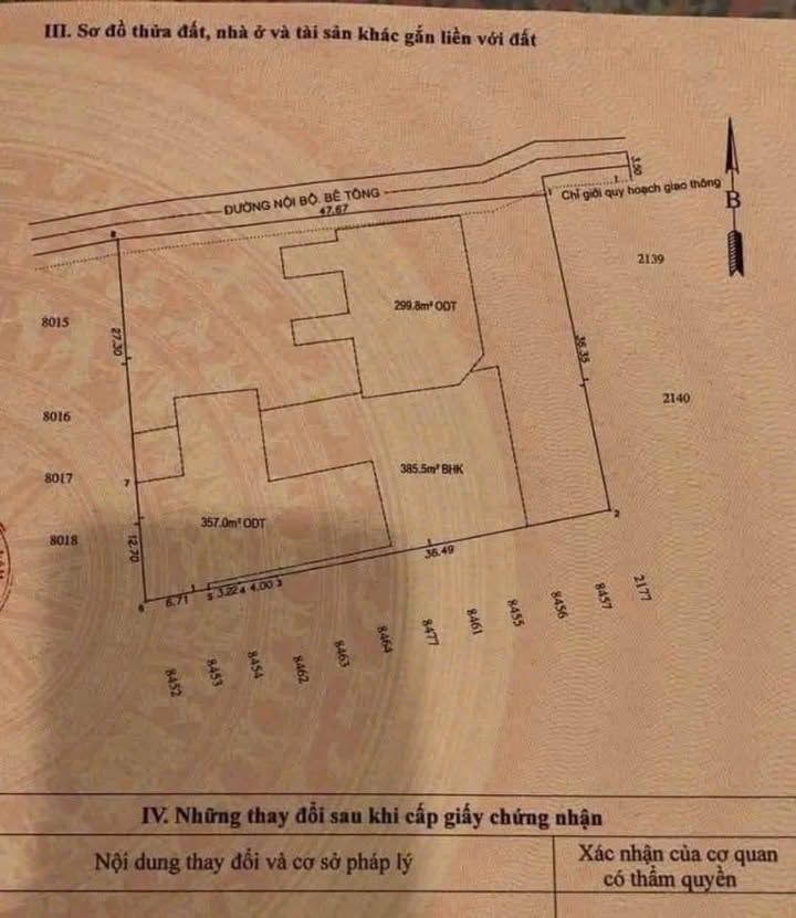 Đất thổ cư Dĩ An 1867m² giá 42.058 tỷ - Vị trí vàng cho nhà vườn!