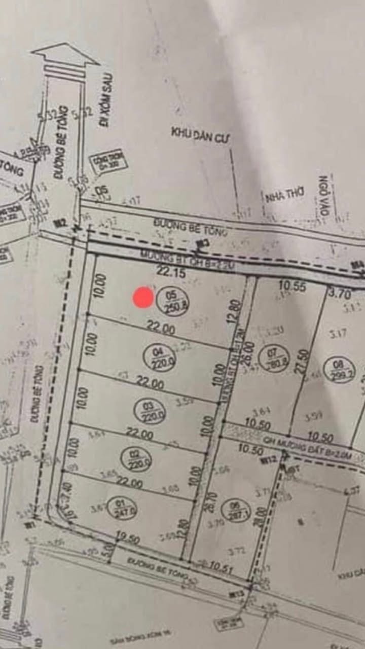 Đất nền xóm 4, xã Hưng Nghĩa 250m² giá 1 tỷ - Lô góc tuyệt đẹp, gần chợ và trường học!