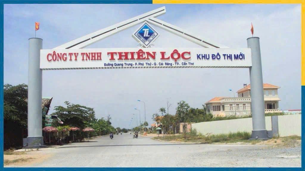 Đất nền khu đô thị Thiên Lộc LôM2, Cần Thơ 100m² giá 1.65 tỷ - Sổ đỏ sẵn sàng xây dựng!