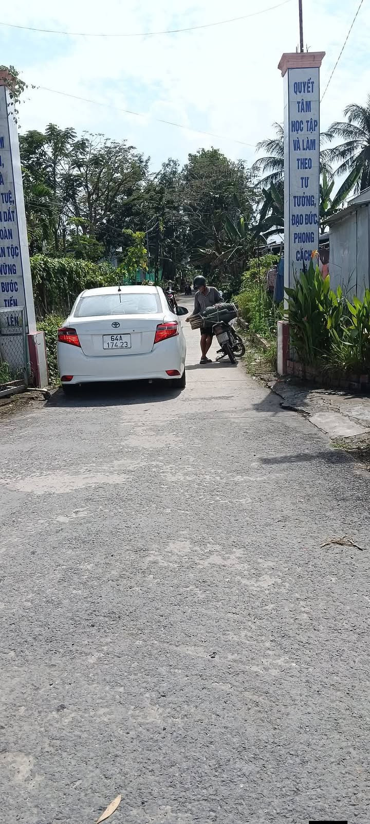 Đất nền Hòa Lộc, Tam Bình 150m² giá 200 triệu - Nằm ngay trên lộ đá